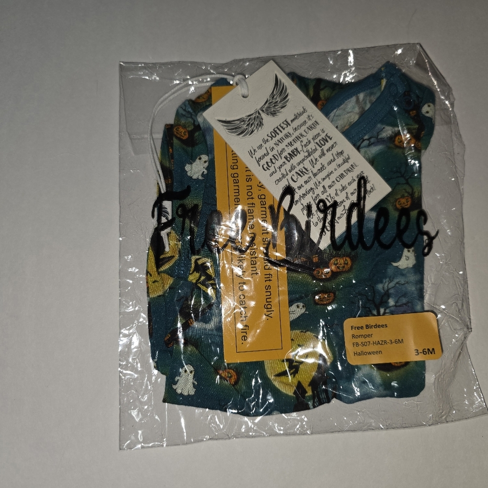 Free Birdees Halloween Romper